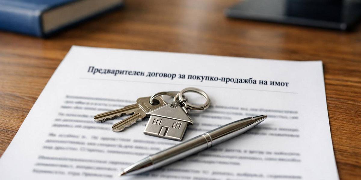 Предварителен договор за покупко продажба на имот
